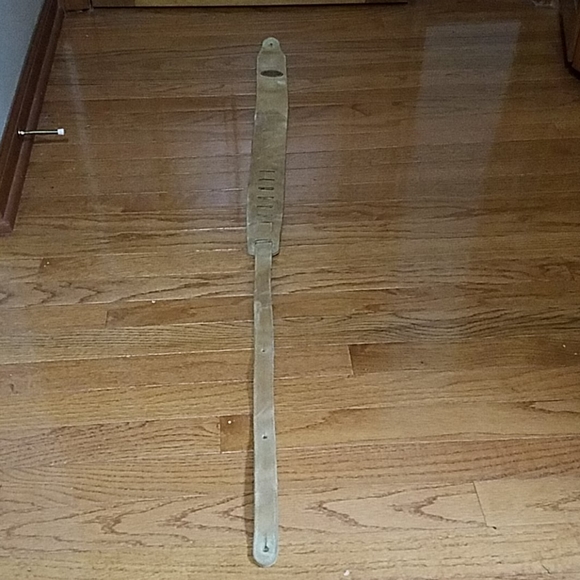 🔥Tan leather Guitar Strap 🎸 - Picture 3 of 4